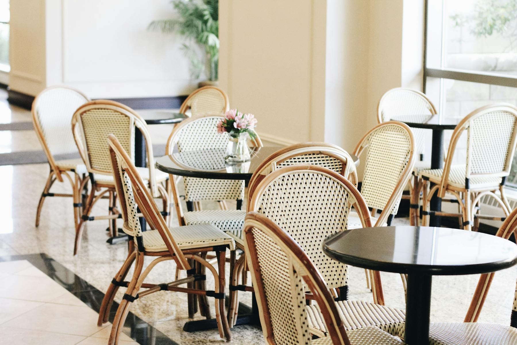 a dining room table