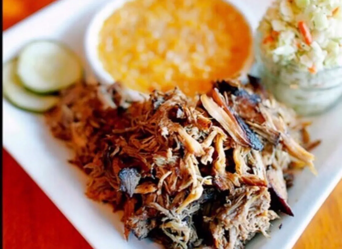 a plate of food