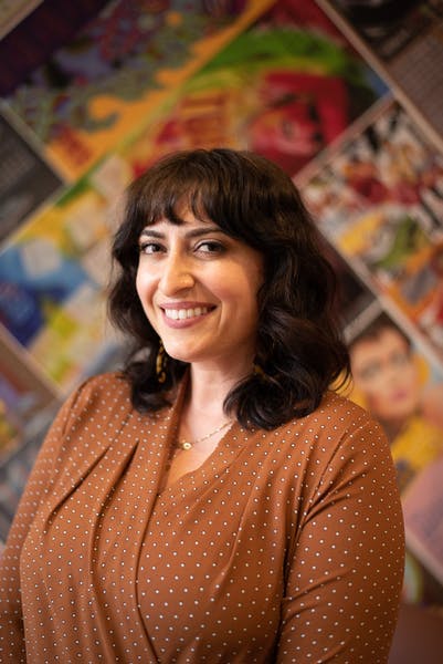 a person looking at the camera