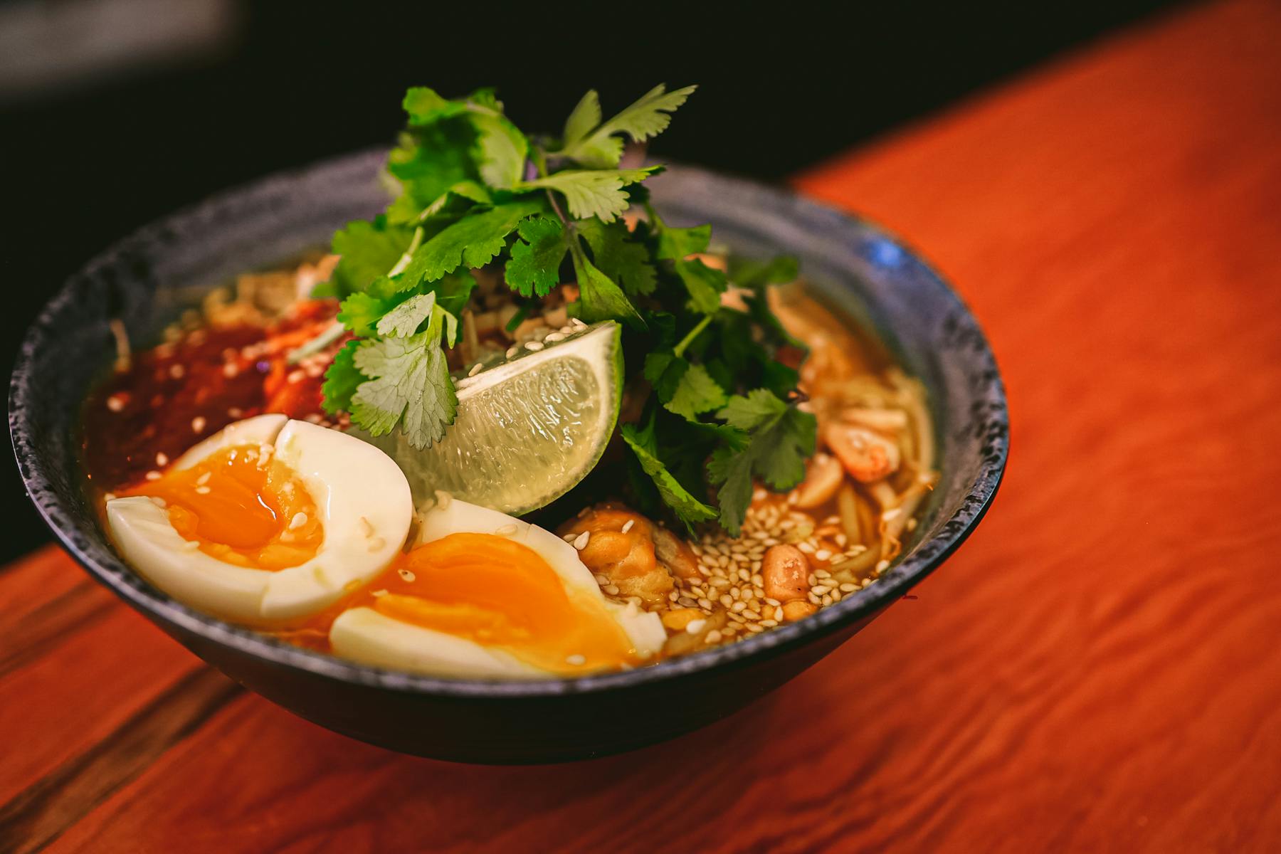 a bowl of food on a plate