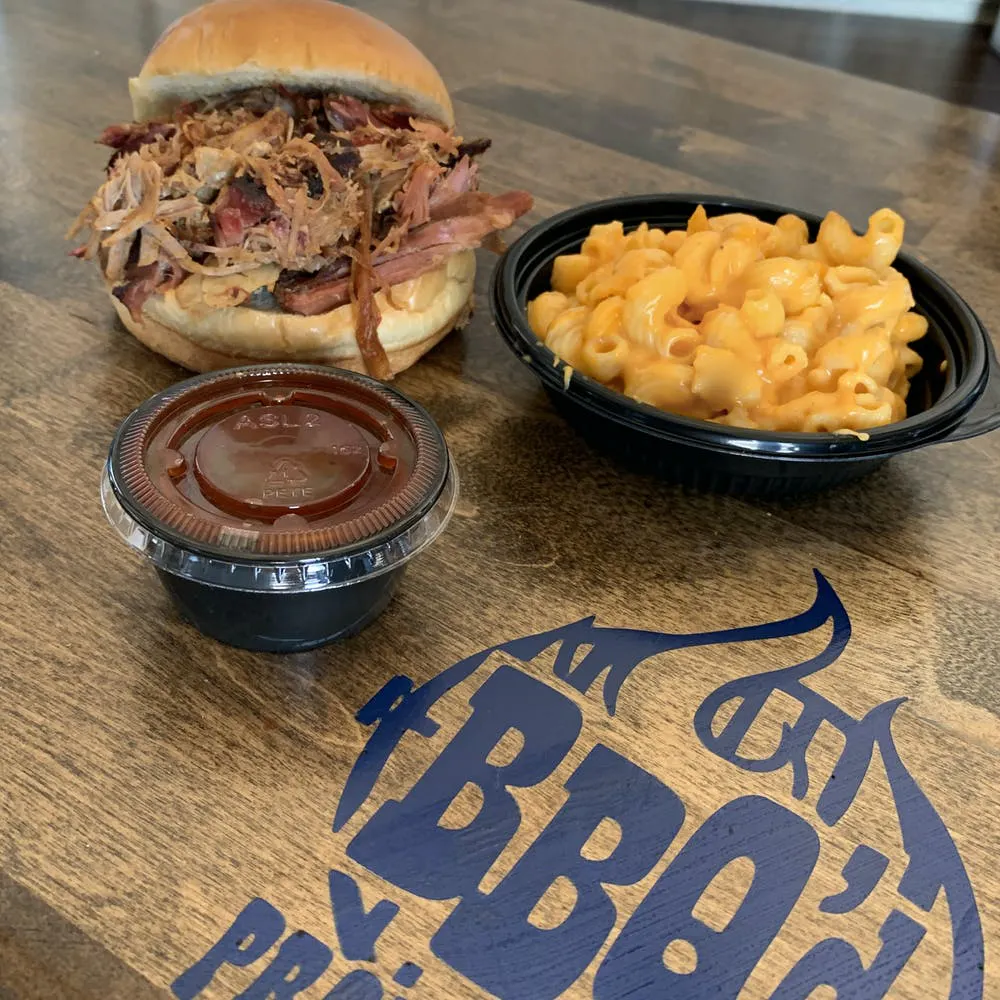 a plate of food on a table