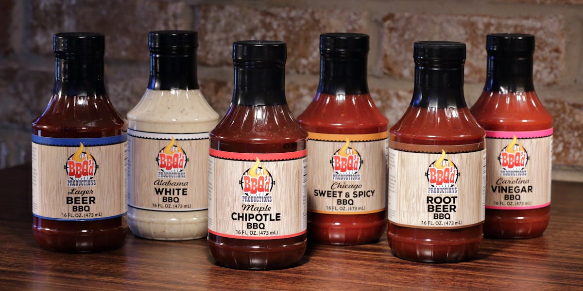 BBQ Sauces BBQ'D Productions BBQ Eatery IL & WI