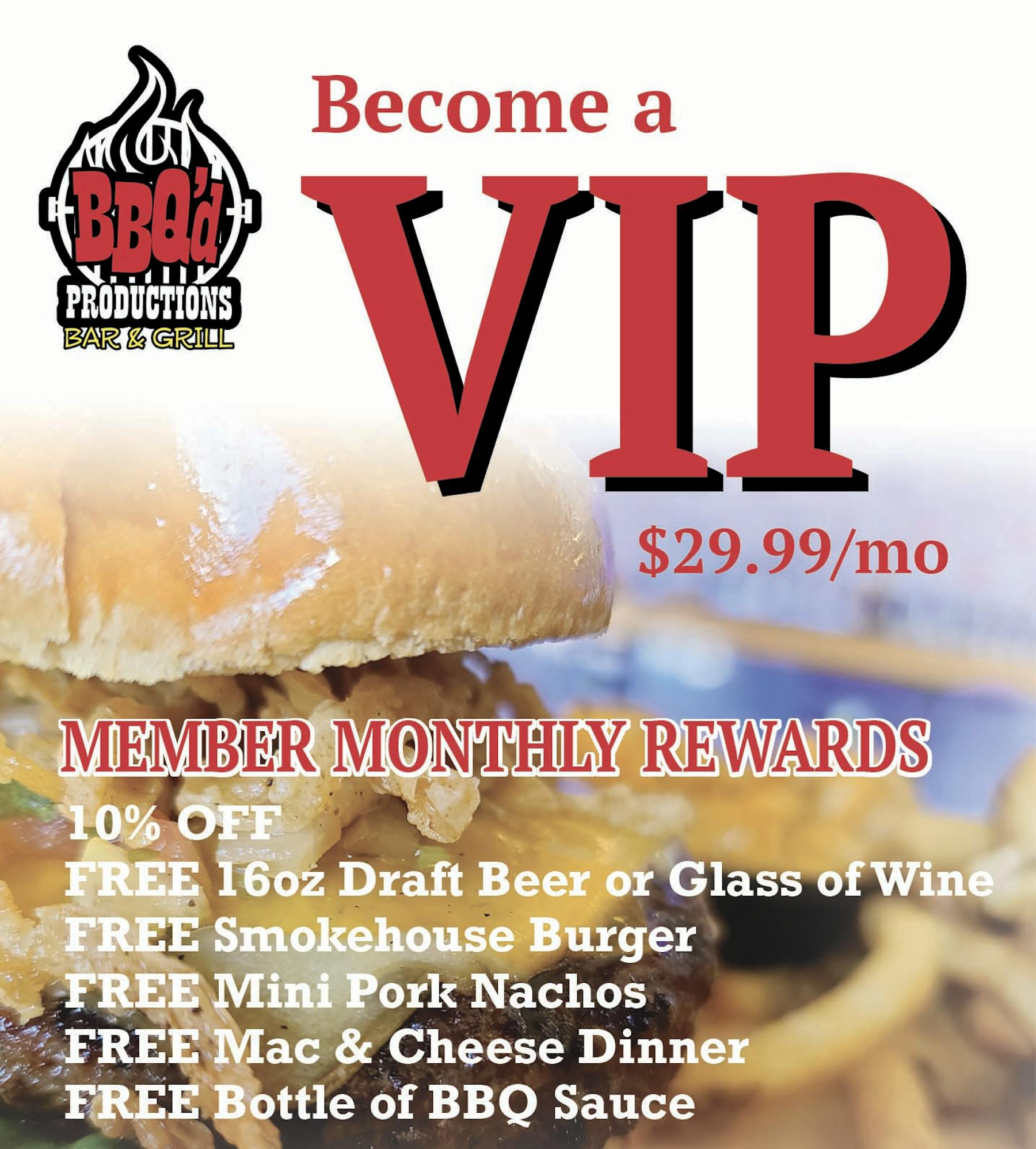 BBQ'D Productions Sleek, contemporary BBQ eatery with locations in