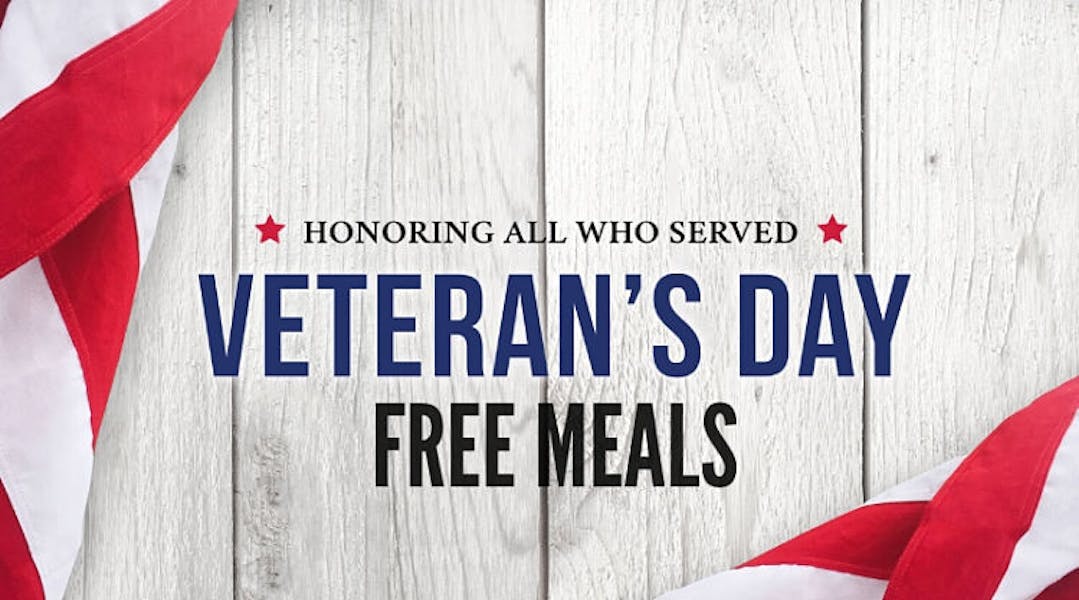 Veterans Day "Lunch for a Vet" BBQ'D Productions BBQ Eatery IL & WI