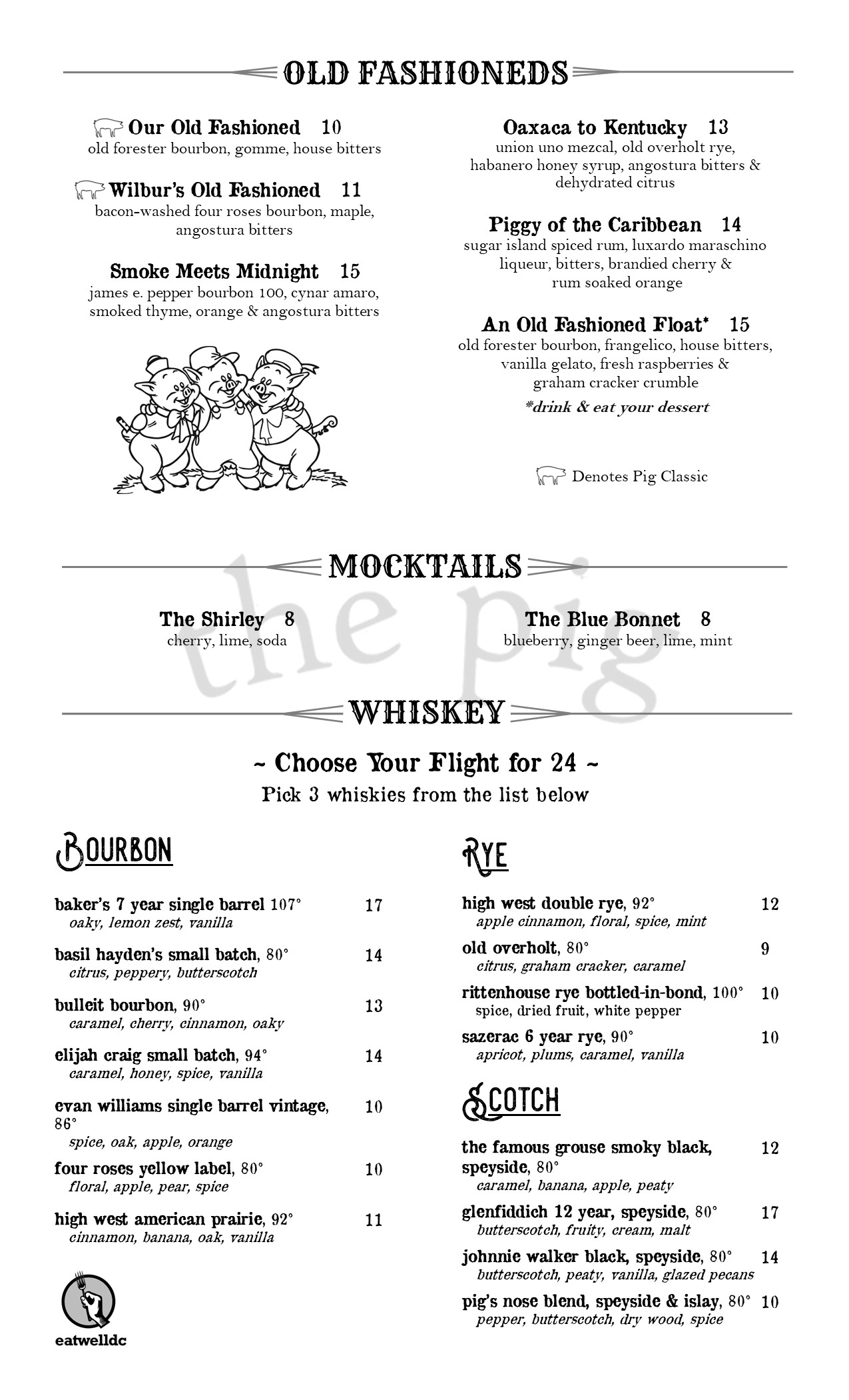 gogi 92 menu