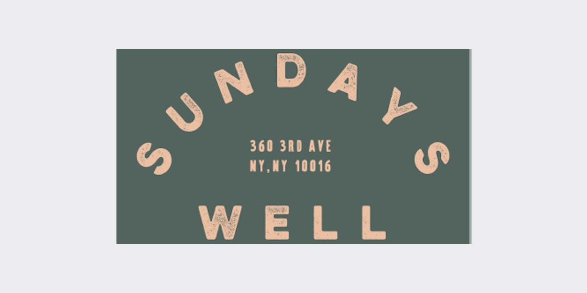 Hours Location Sundays Well In New York NY hours-location-sundays-well-in-new-york-ny