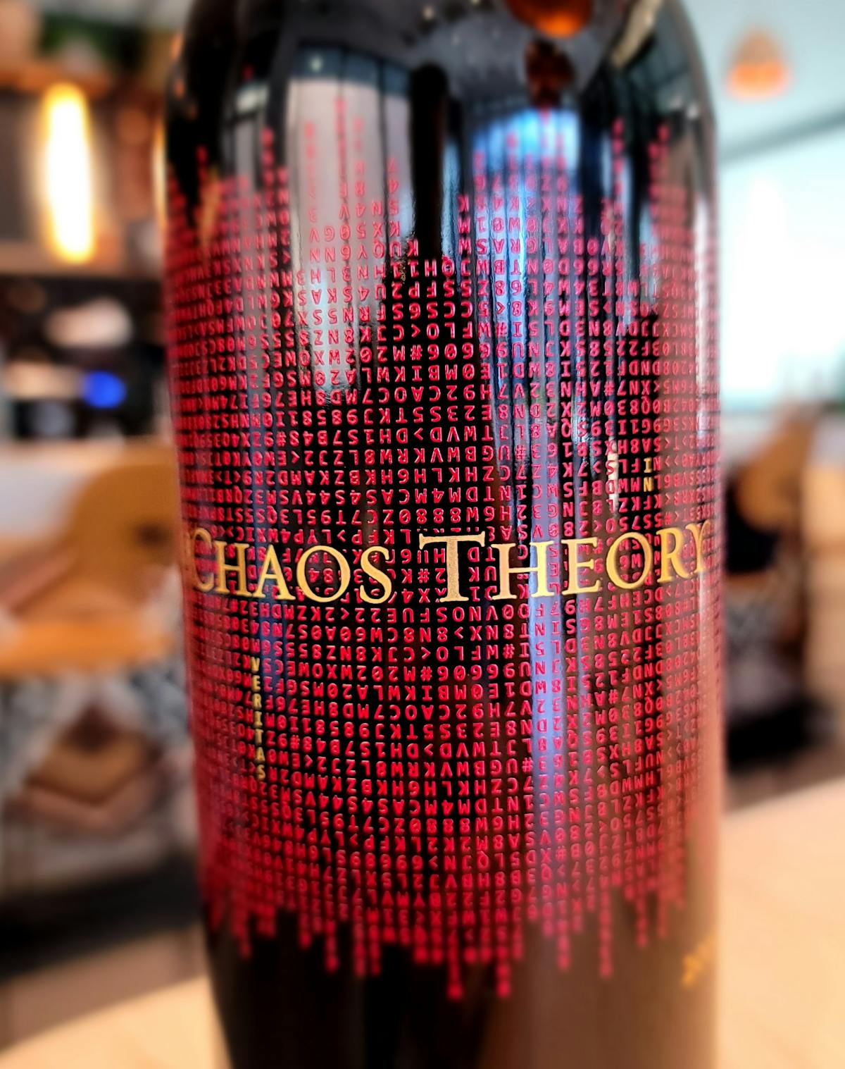 a close up of a bottle