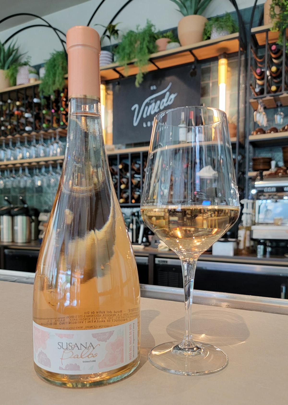 a bottle of wine on a table