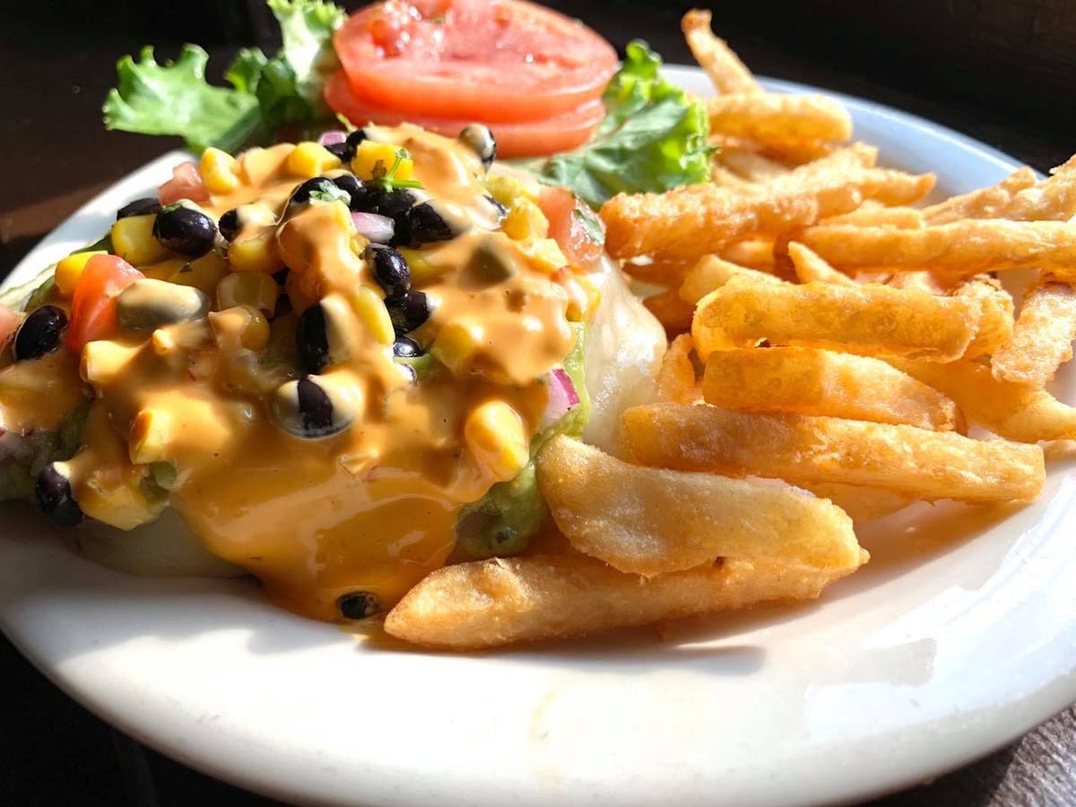 a plate of food