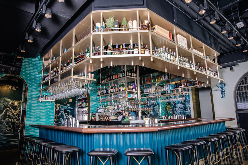 a boat sitting on top of a building