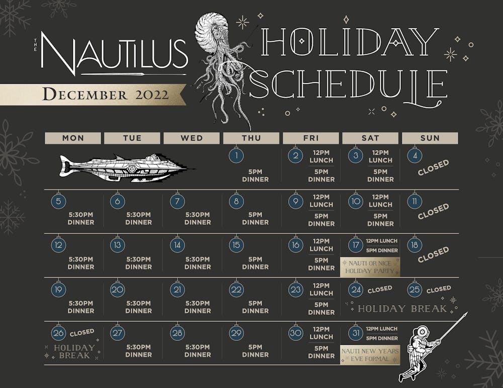 a holiday calendar