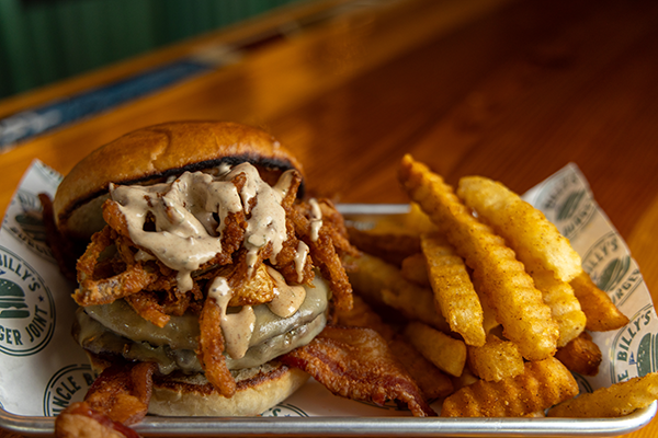 a sandwich and fries on a plate