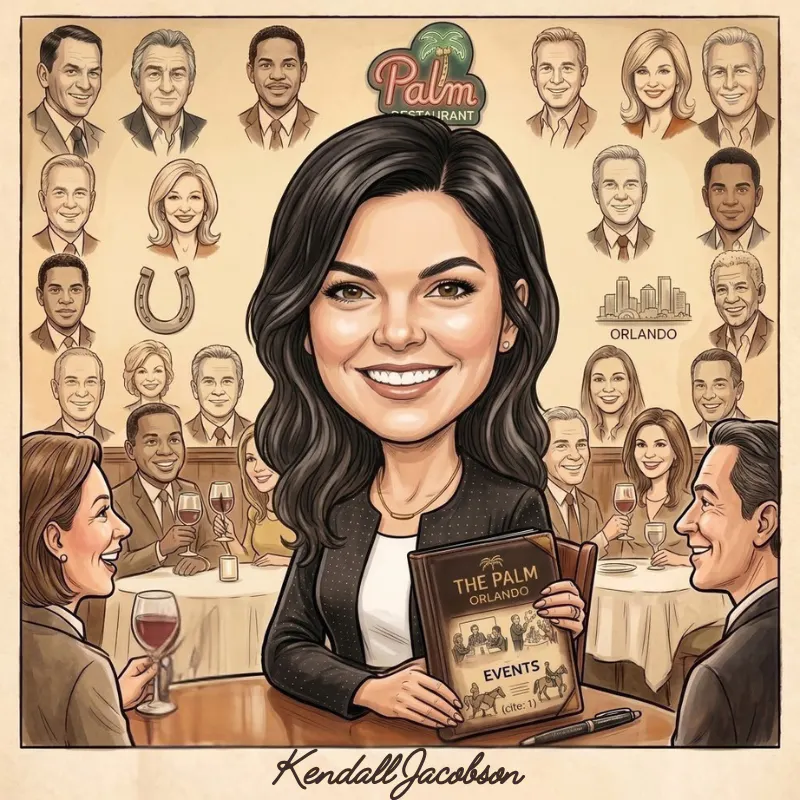 a woman holding a menu
