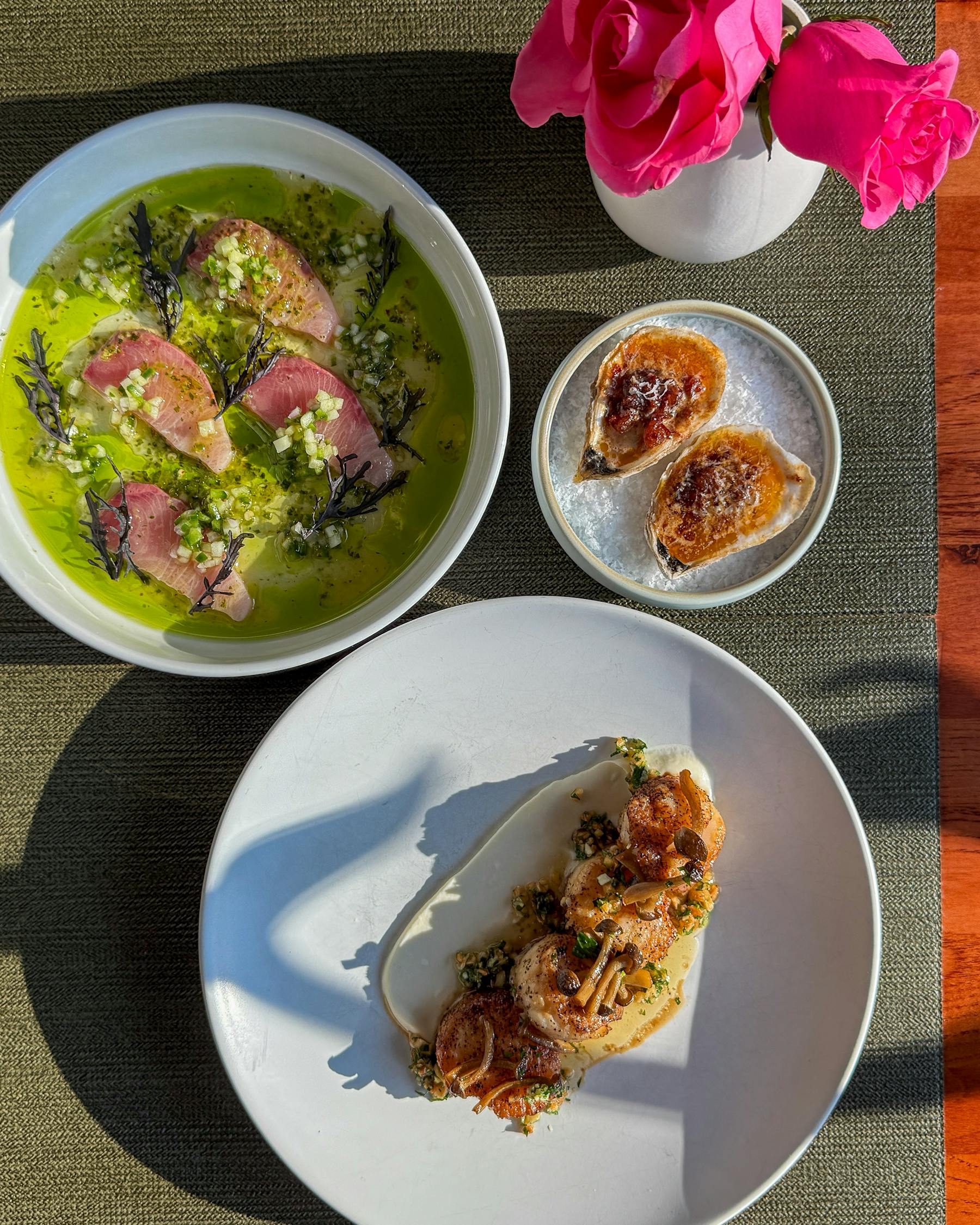 a bowl of food on a plate