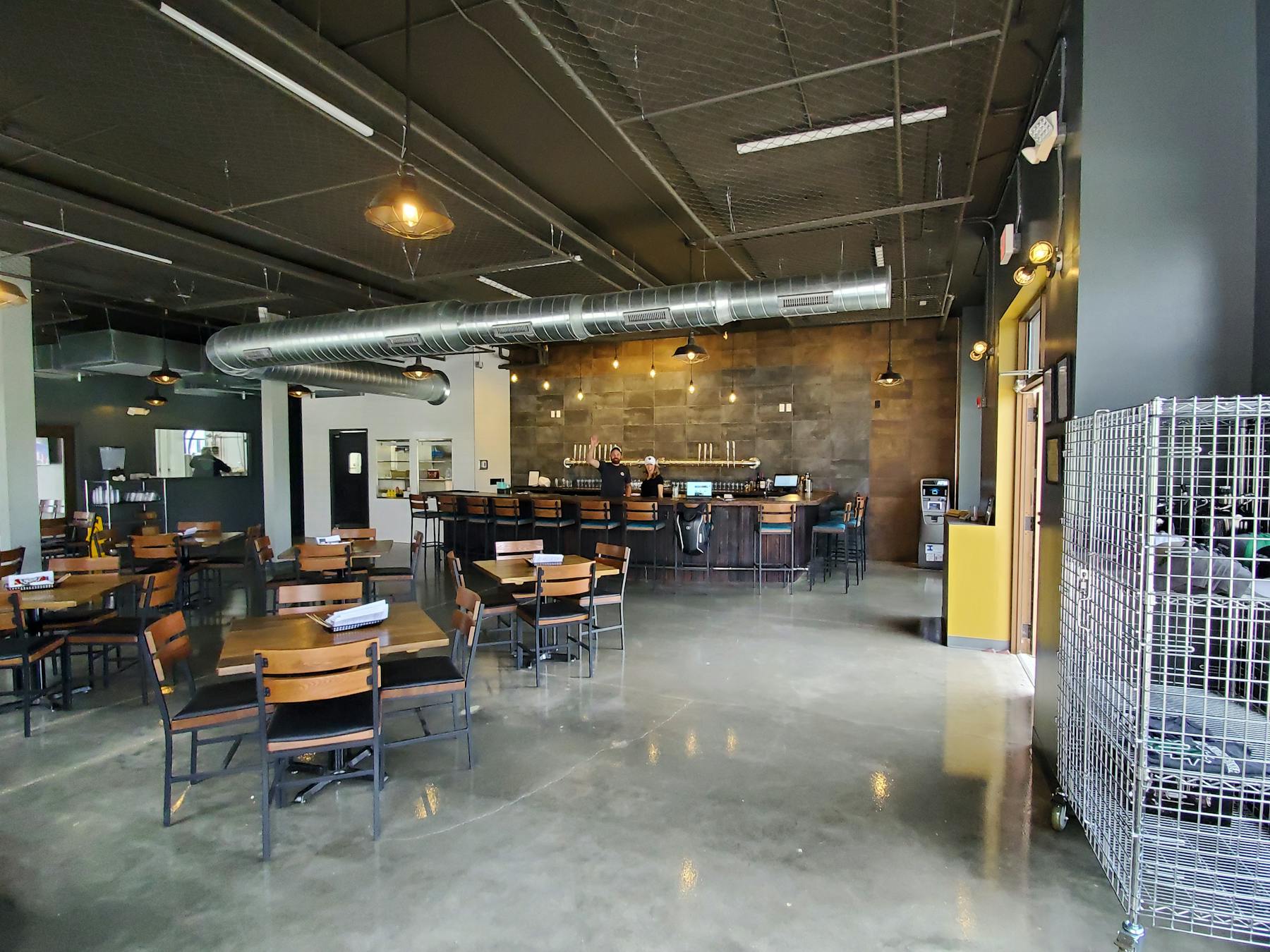 a large room