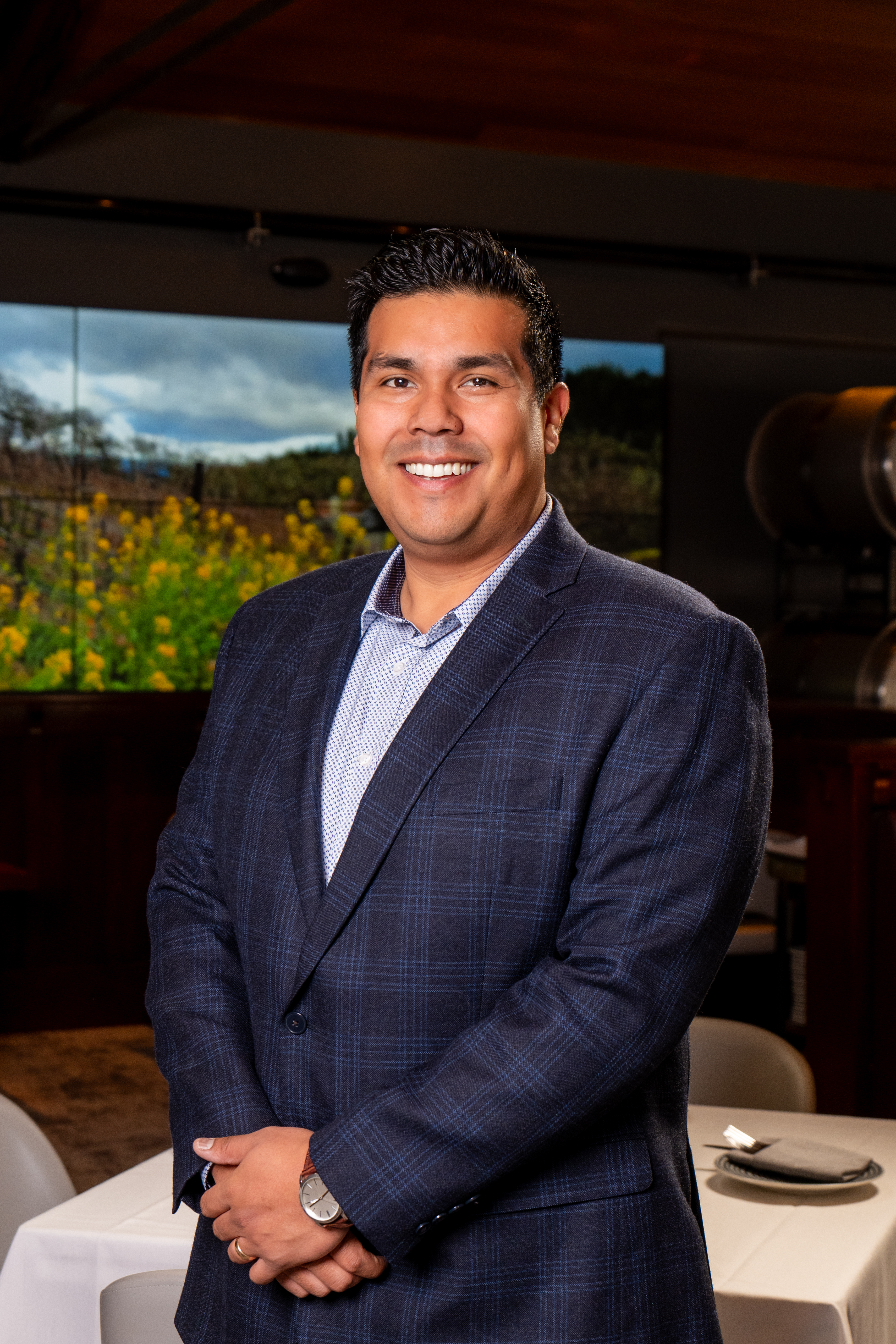 a man wearing a suit and tie