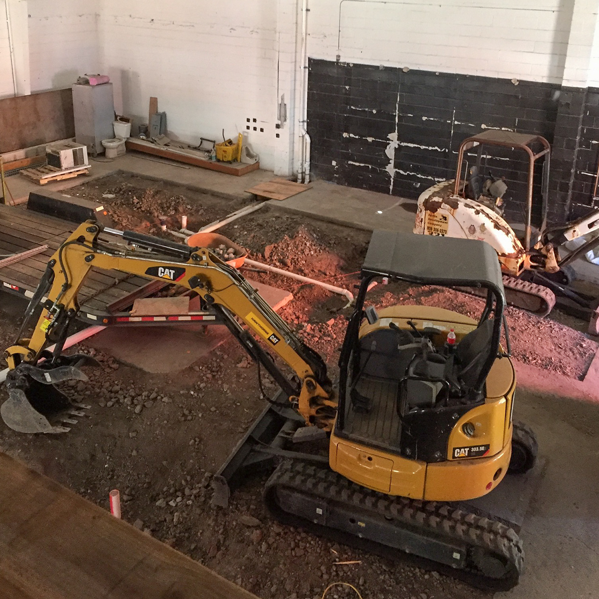 a pile of luggage sitting on top of a table