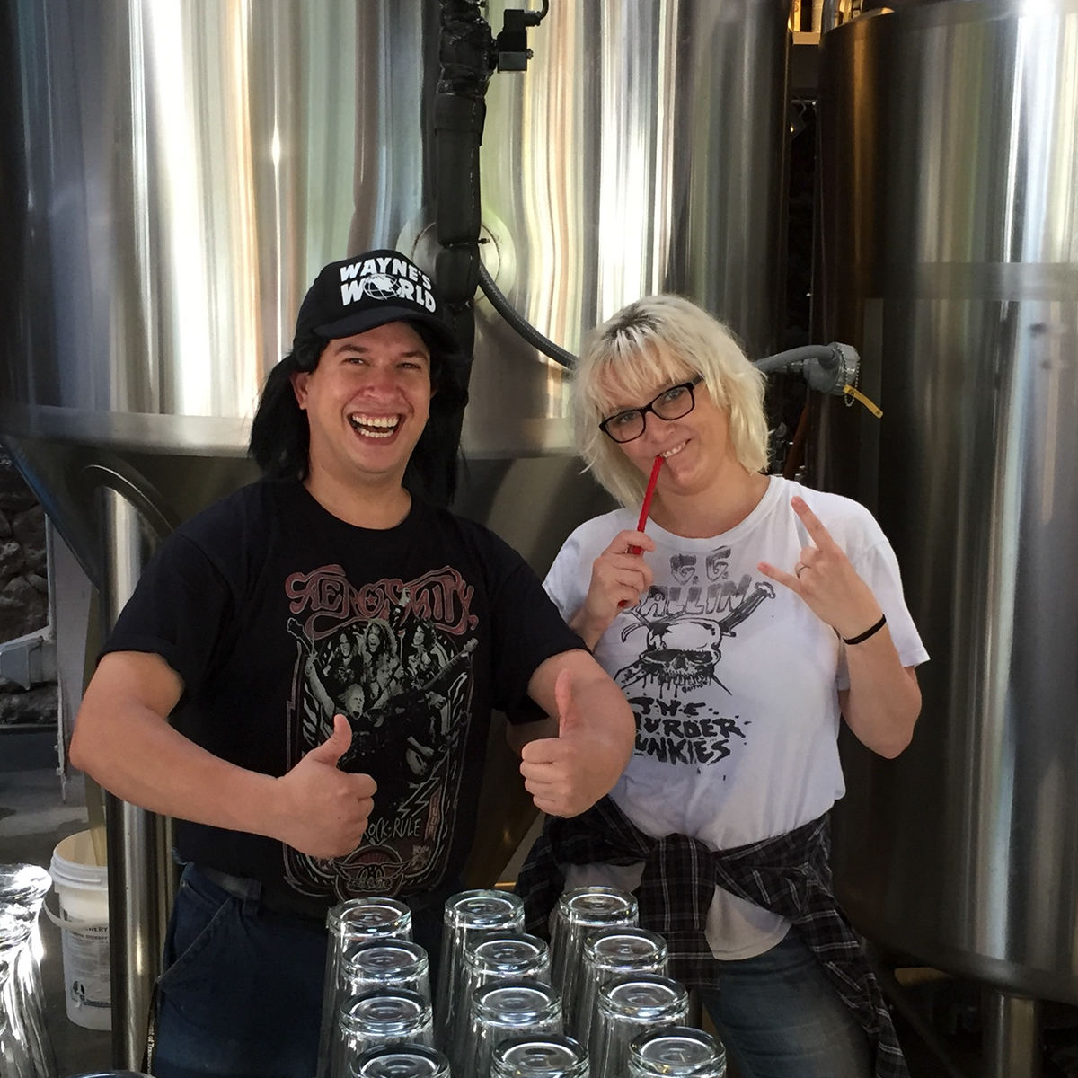 a person standing in front of a window