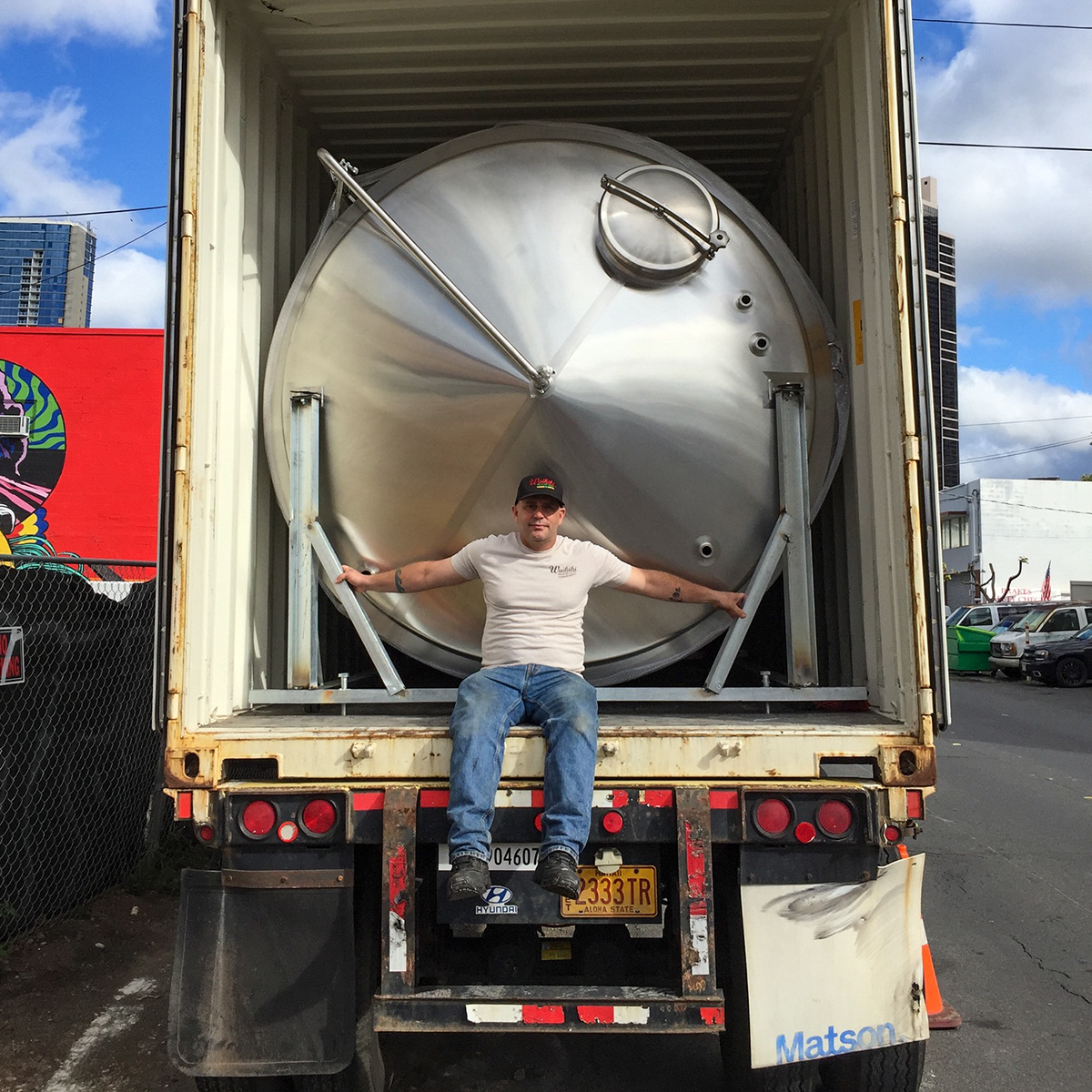 a close up of a truck