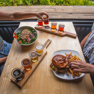 Flights and food image