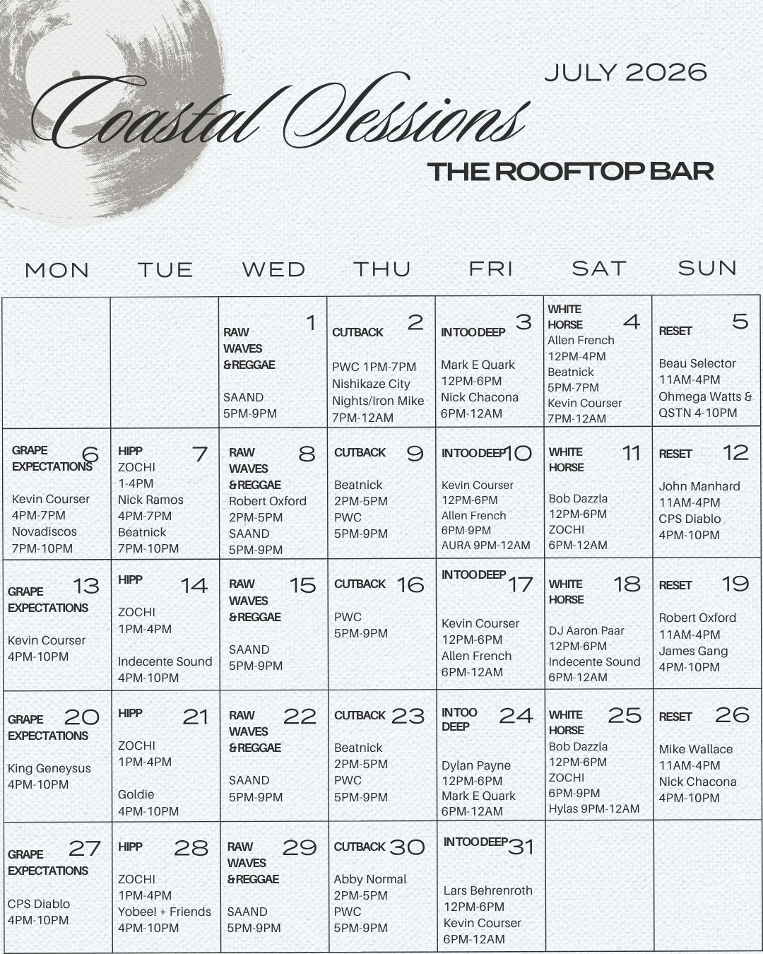 a calendar with a date and time