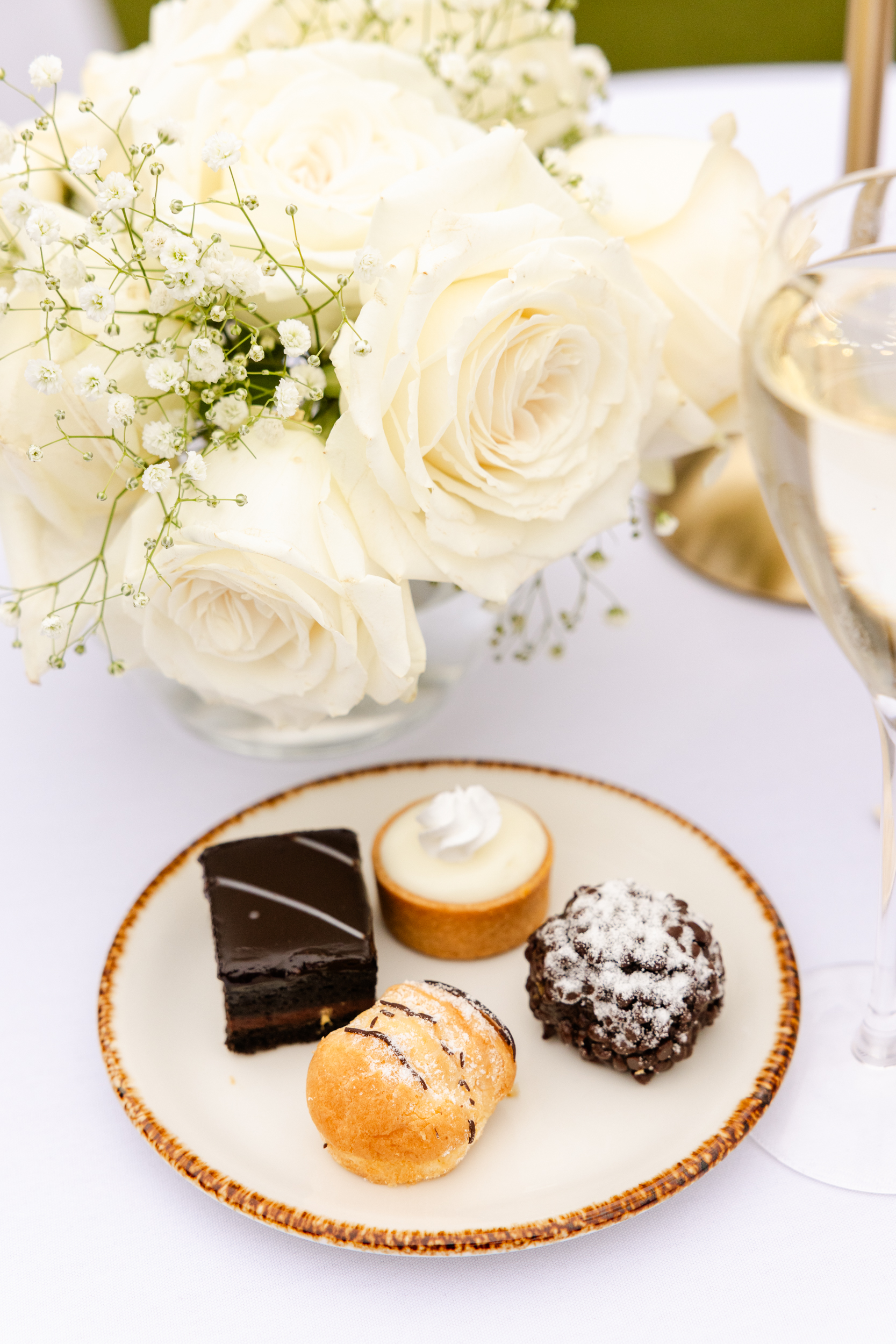 a piece of cake on a plate on a table