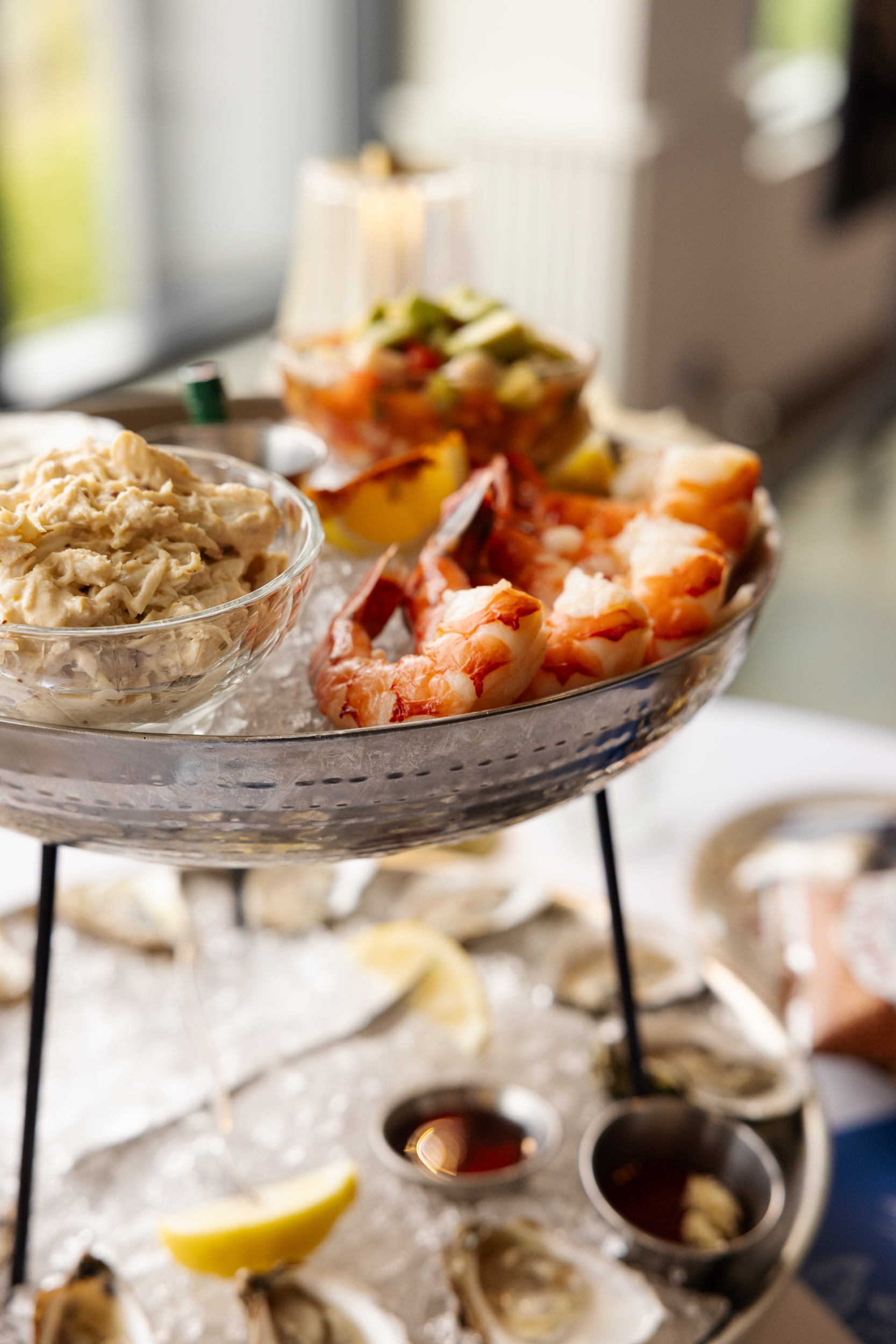 a bowl of food on a table