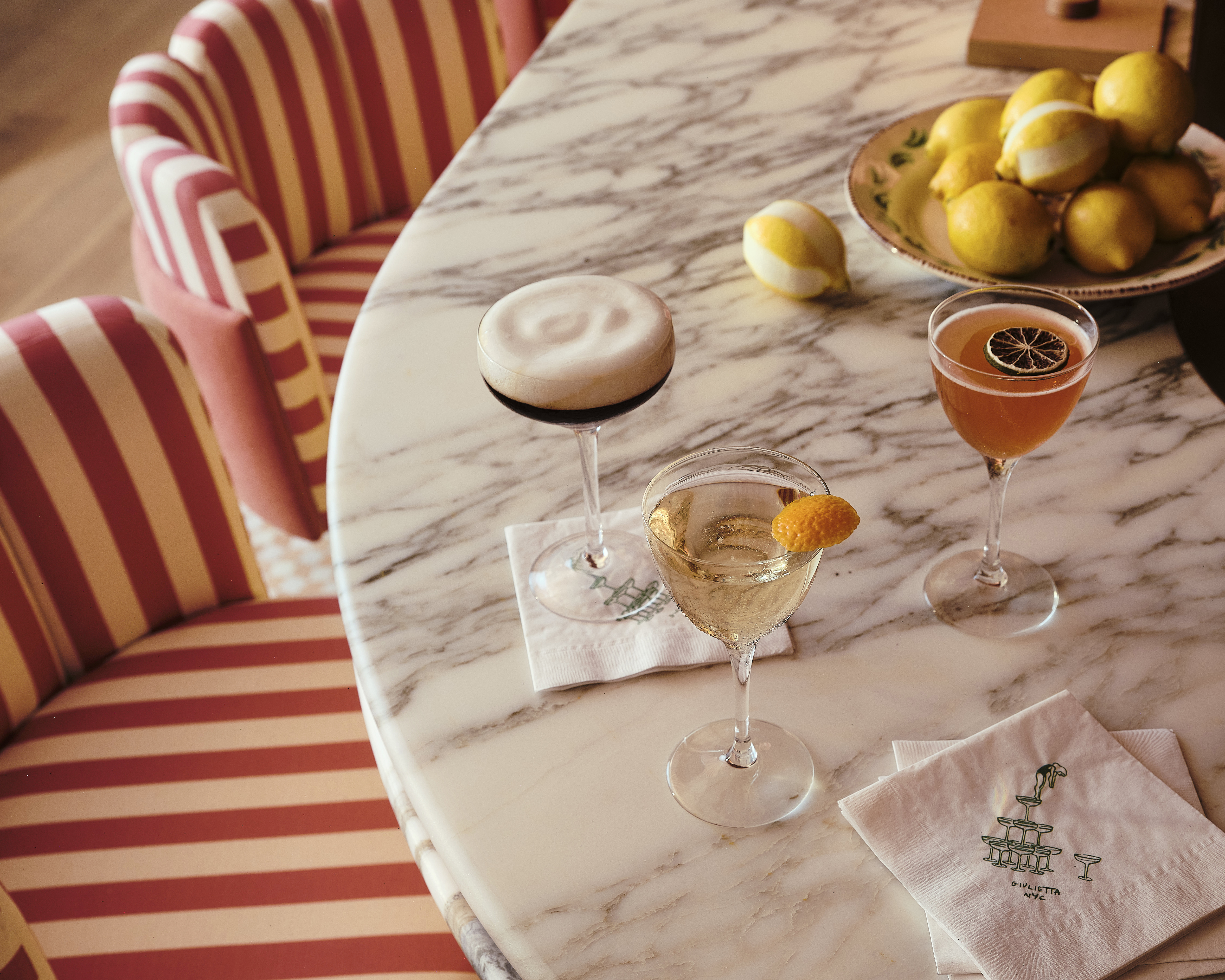 a plate of food on a table