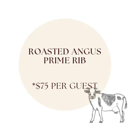 Roasted Angus Prime Rib |*exclusive of tax. | Roberto's Ristorante ...