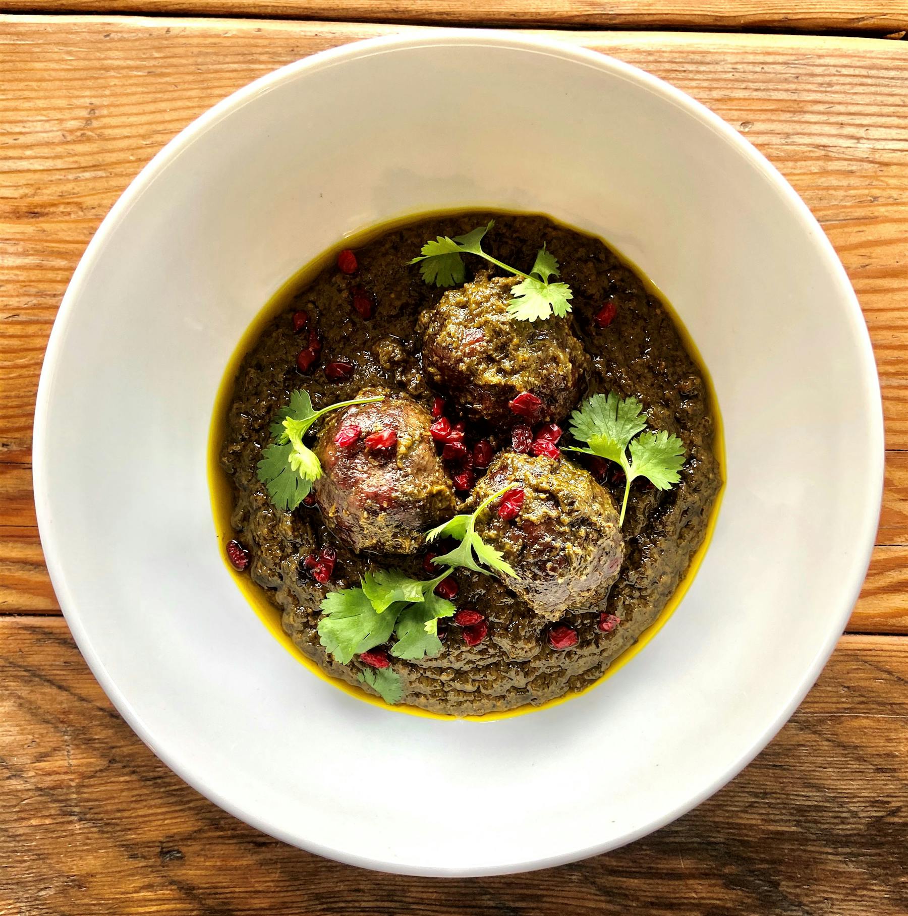 a bowl of food on a plate
