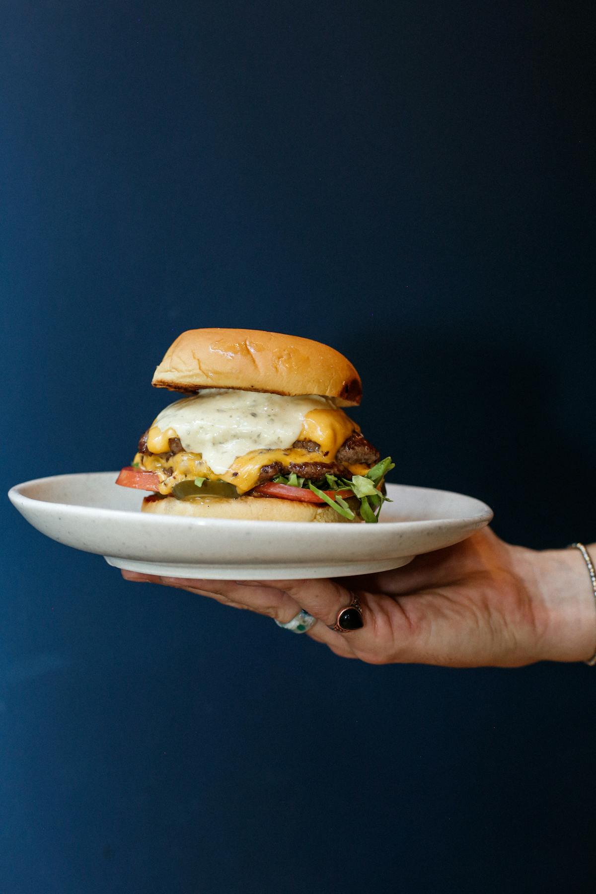 a sandwich on a plate