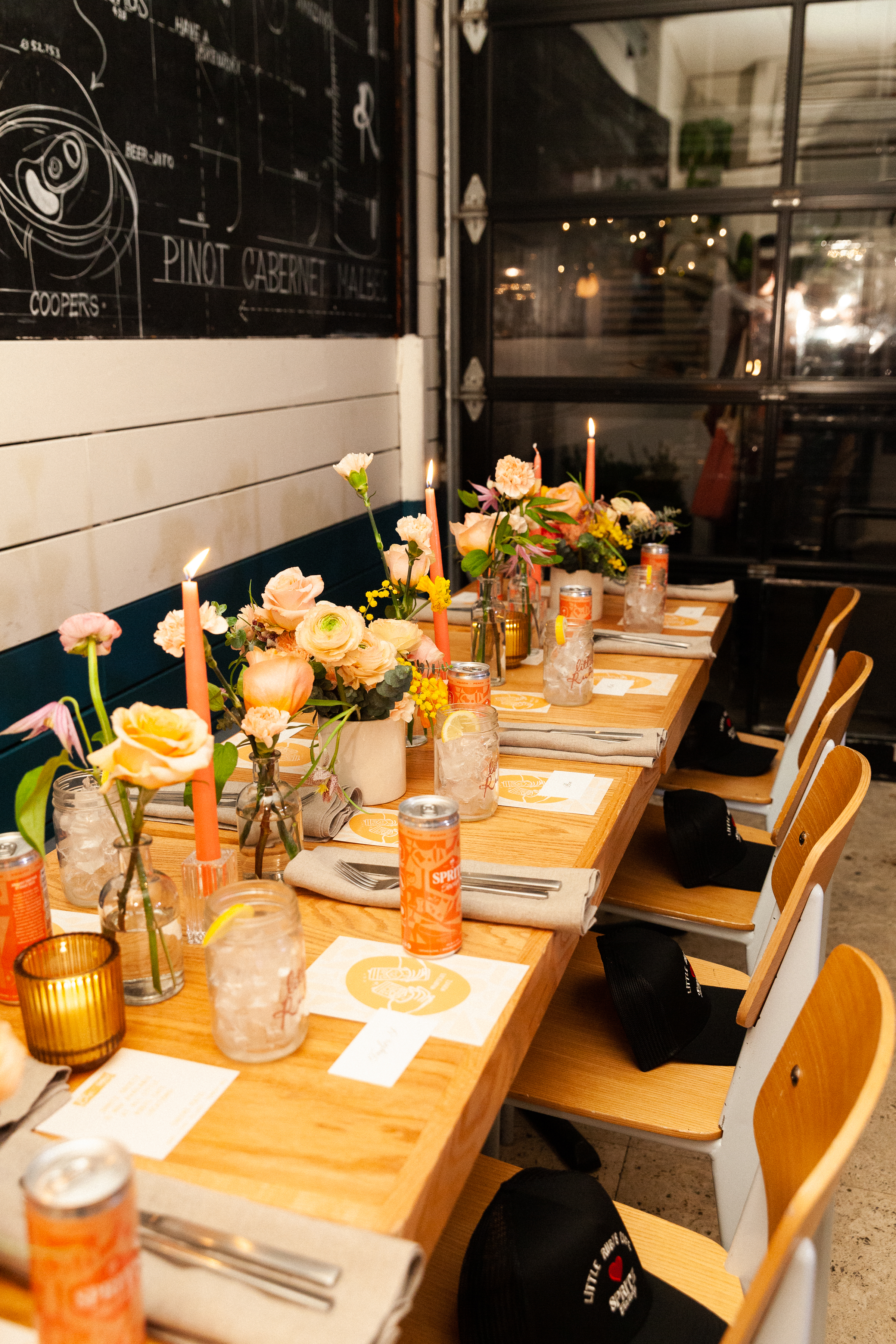 a person sitting on a kitchen counter
