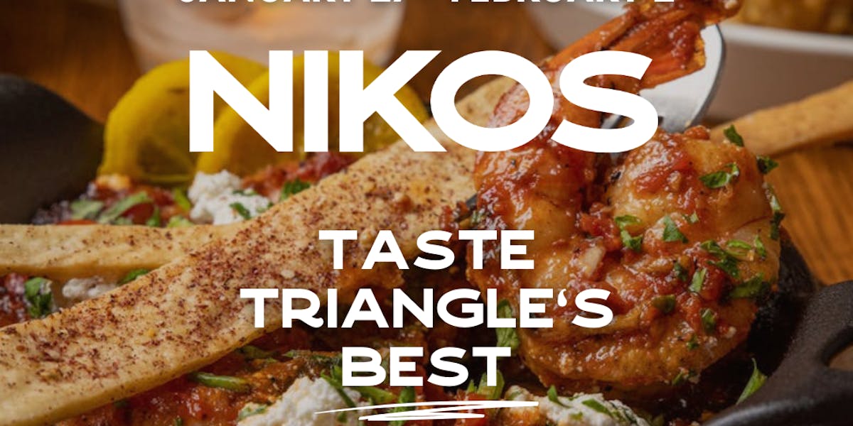 Triangle Restaurant Week Nikos Durham Greek Restaurant in Durham, NC