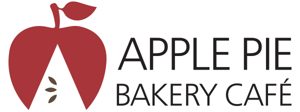 Apple pie bakery cafe logo