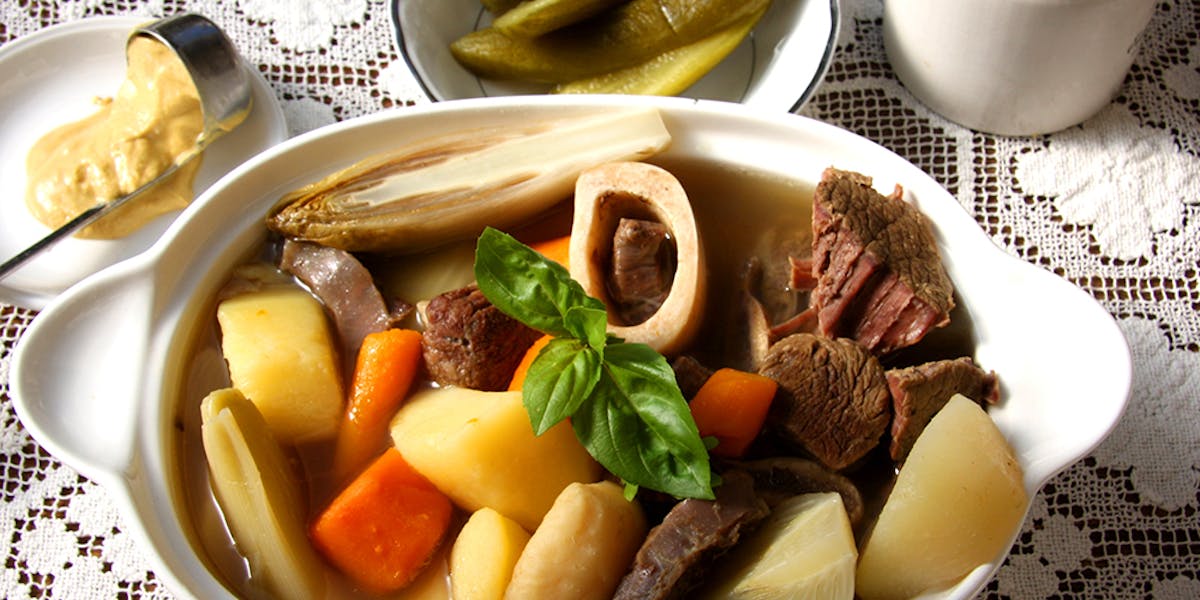 Pot Au Feu Goes Upscale The Bocuse Restaurant Classic French