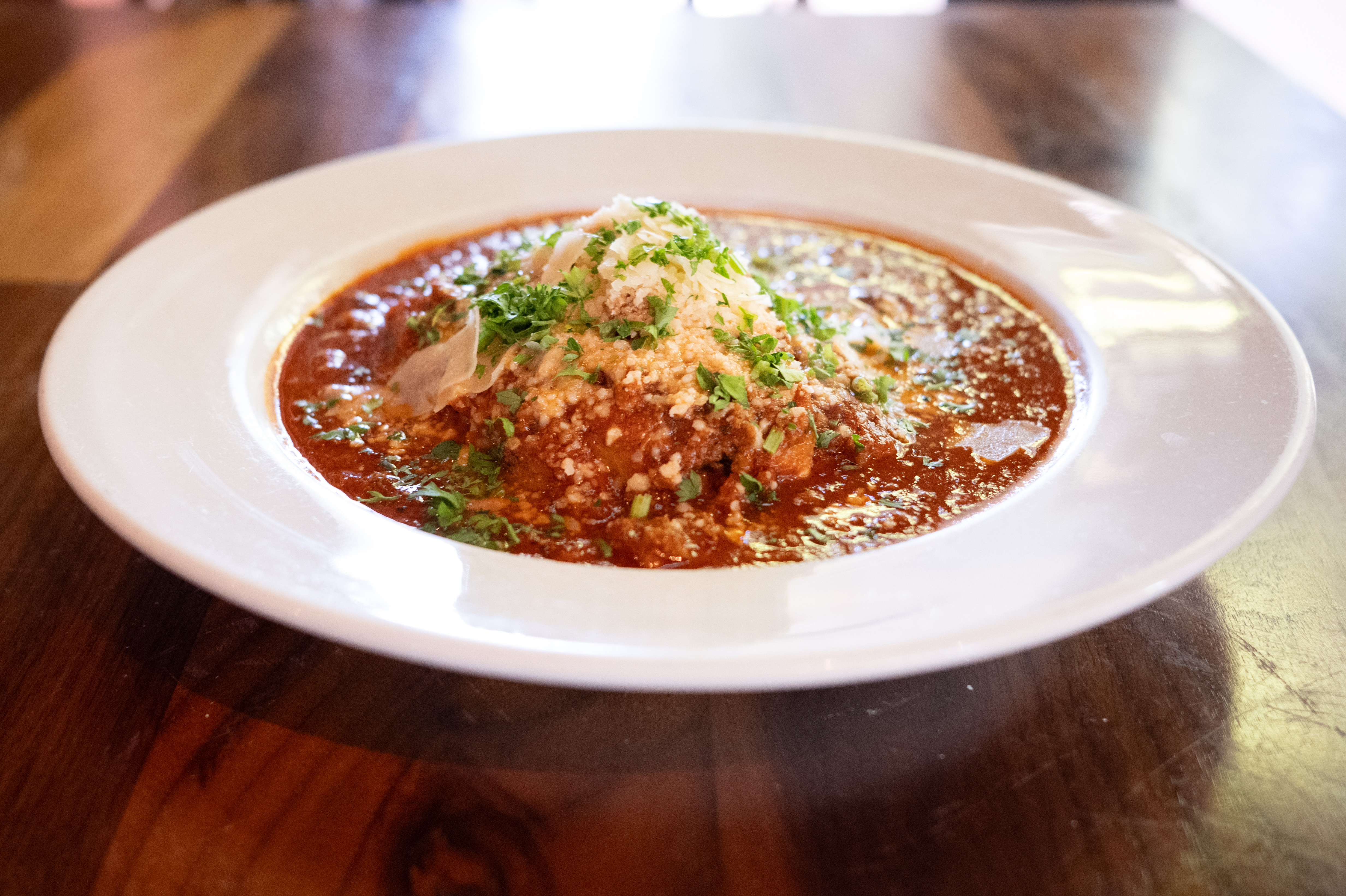 a bowl of food on a plate