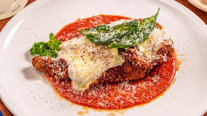 a plate of food on a plate