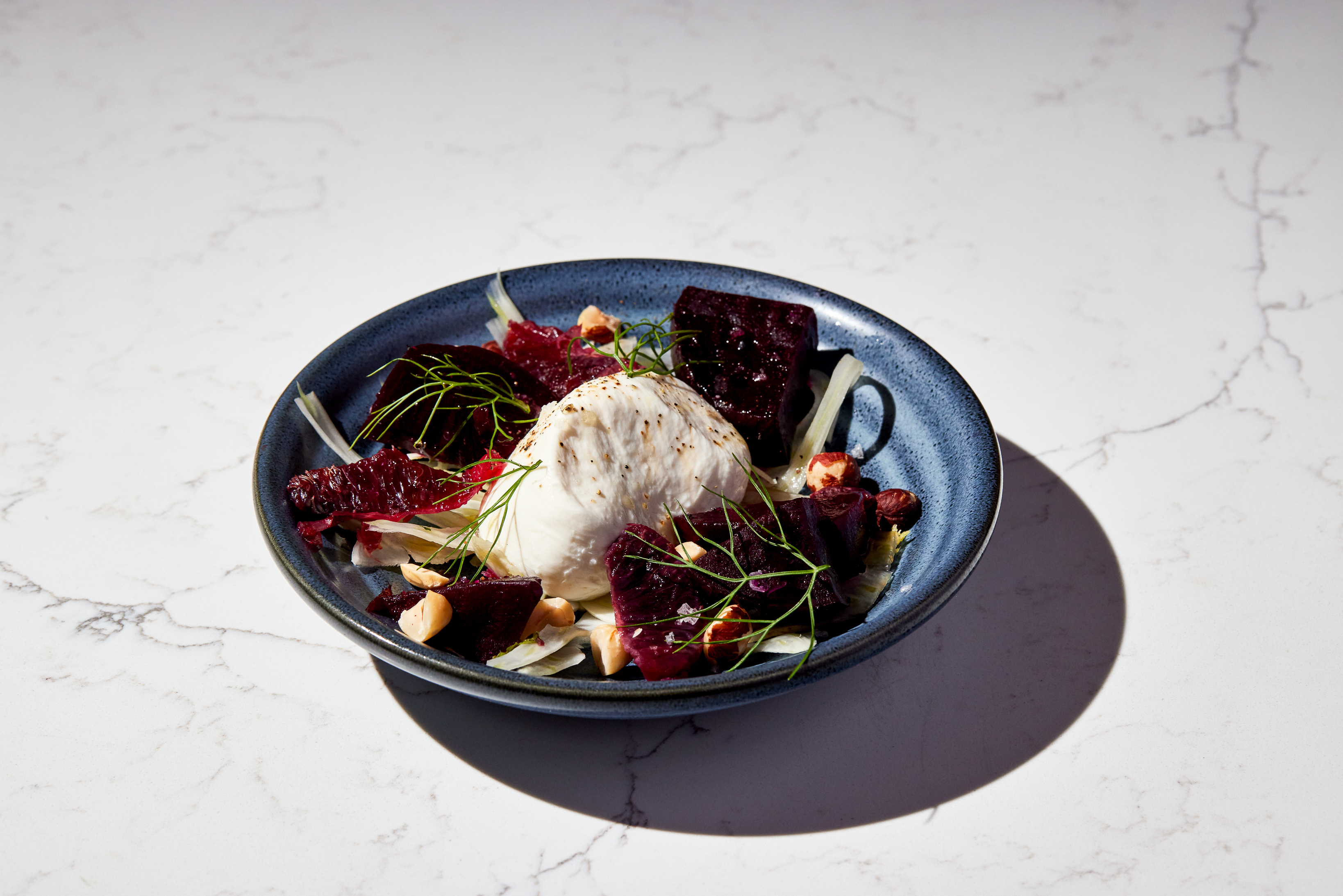 a bowl of food on a plate