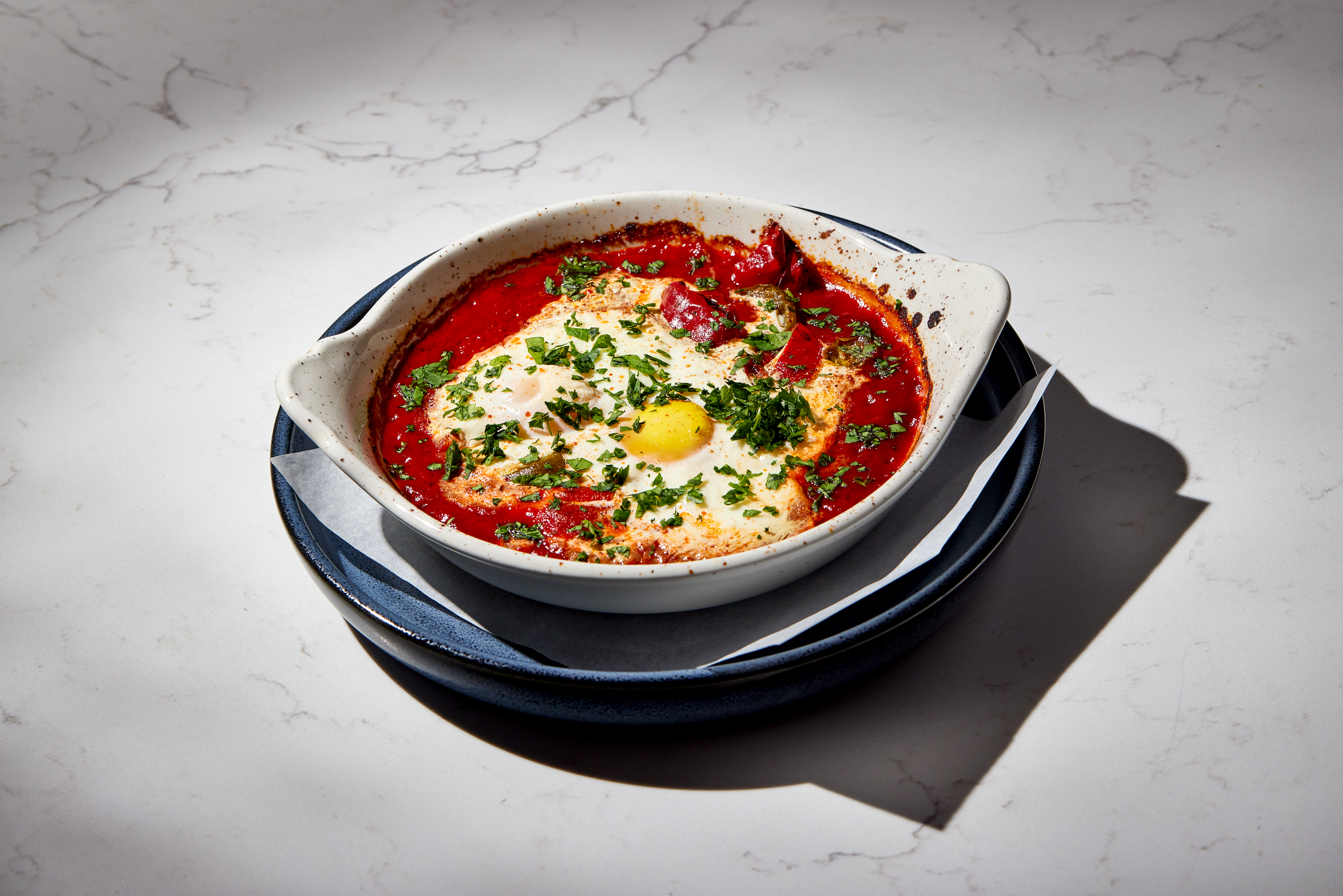 a bowl of food on a plate