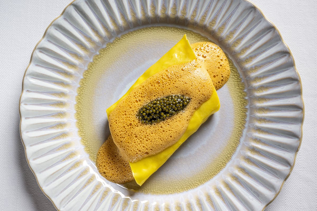 lobster cannelloni au caviar