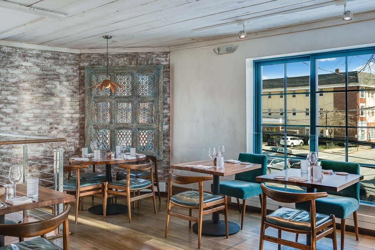 a dining room table