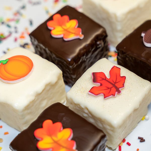 Thanksgiving Petit Fours Dessert Gallery Bakery & Cafe Bakery