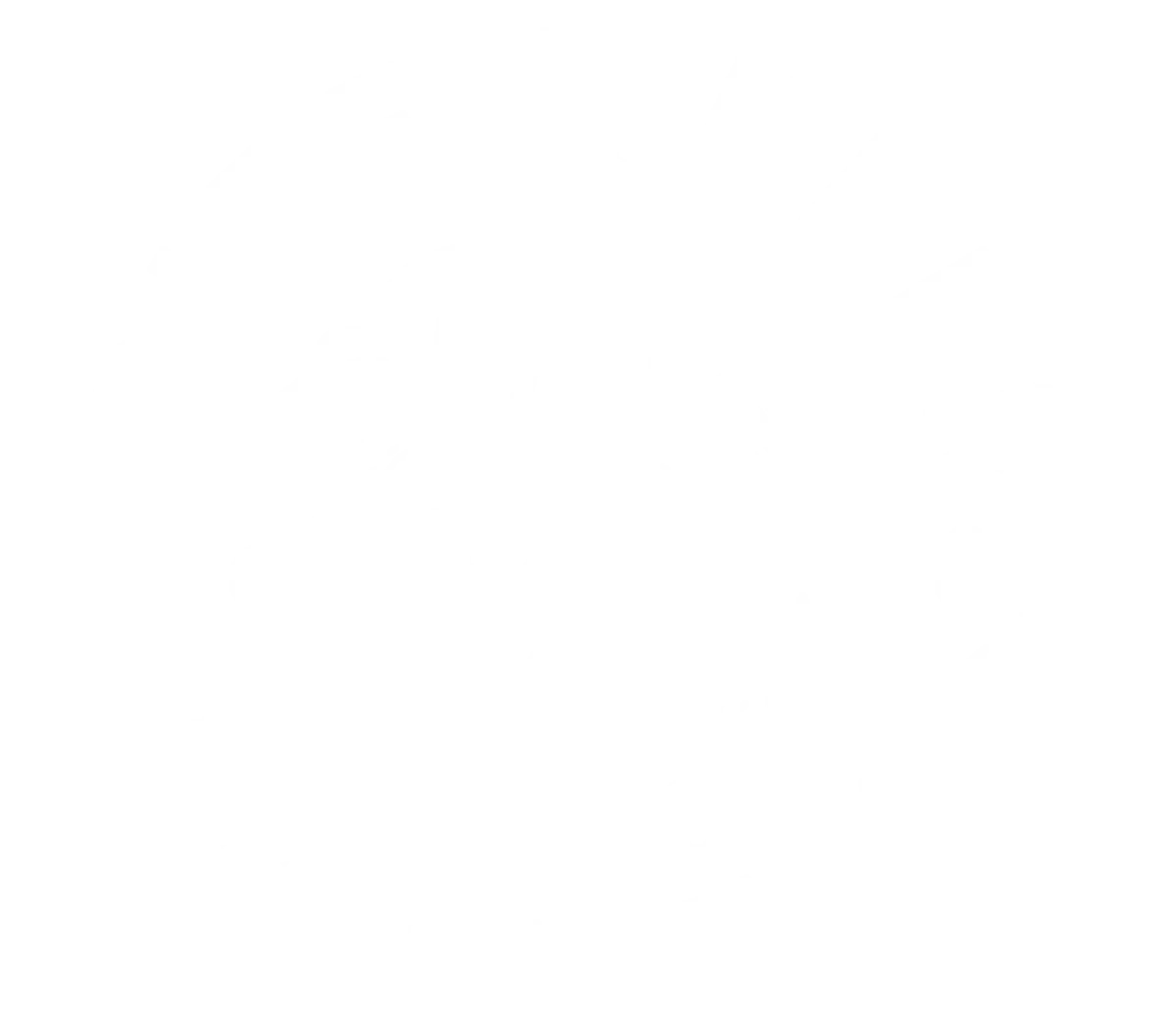 a black and white logo with a dog wearing goggles and a cigar