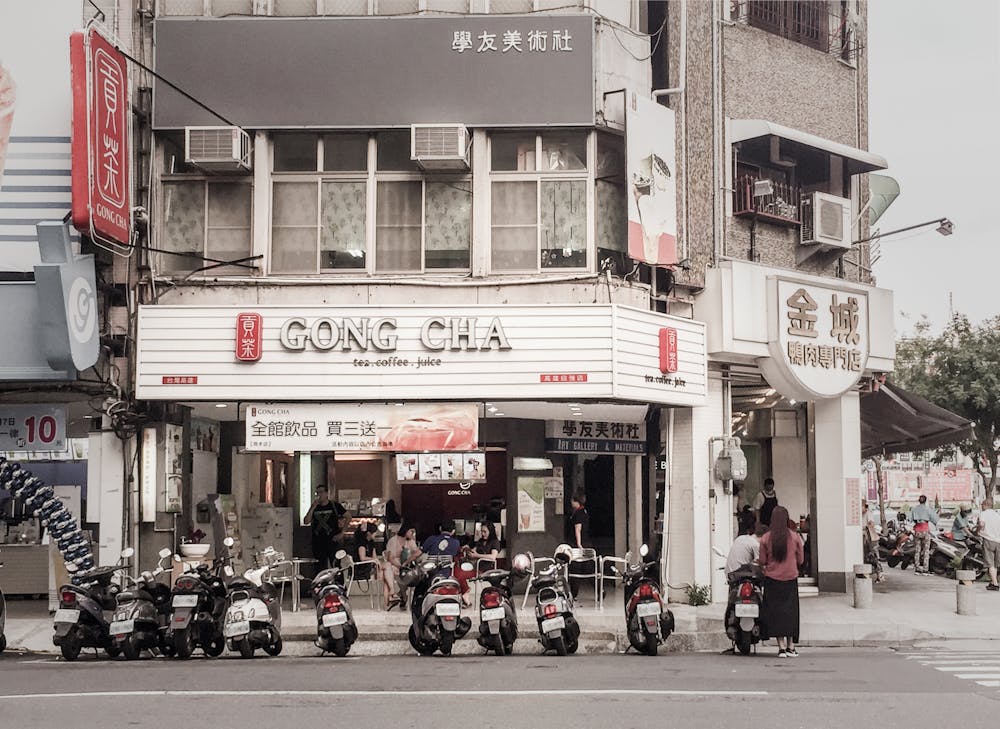 Gong Cha Tea shop