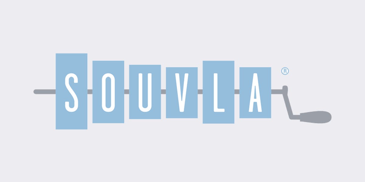 Souvla restaurant logo - View nutrition facts, calories, and macros for menu items at 517 Hayes St, San Francisco, CA 94102