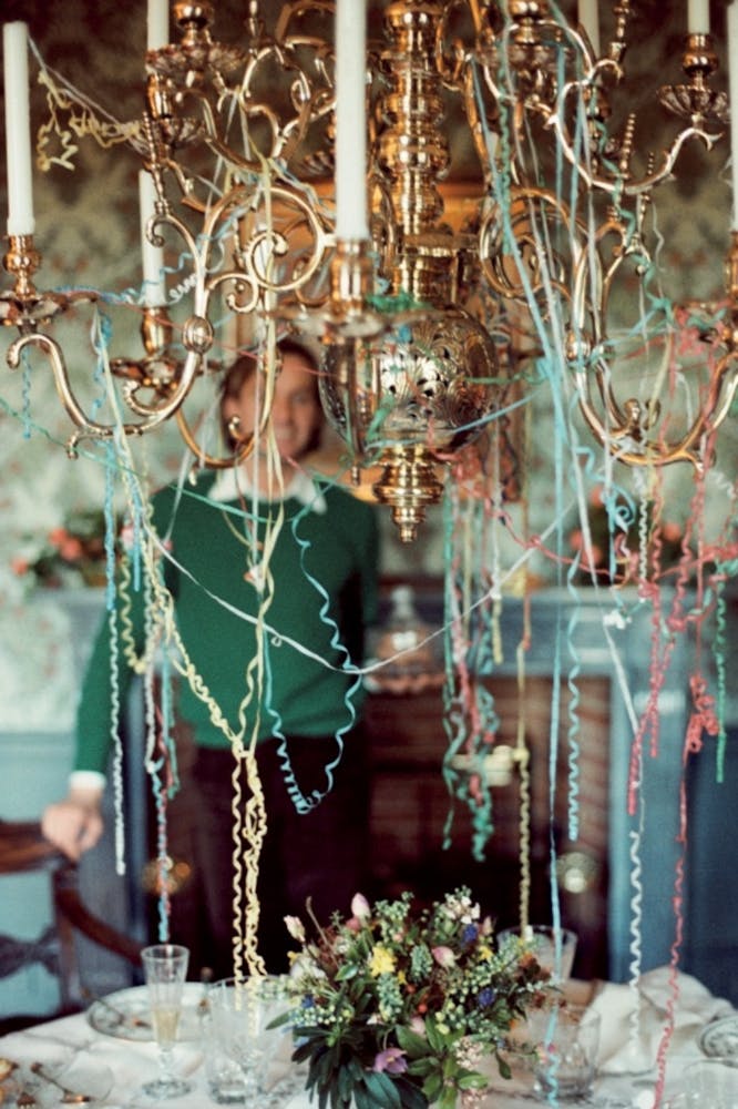 Peter Schlesinger | Stewart Grimshaw's Christmas lunch, England, 1980