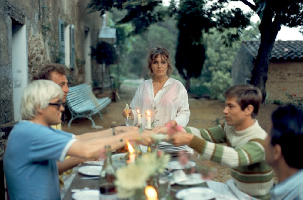 Peter Schlesinger | David, Patrick and Celia at Le Nid du Duc, 1969