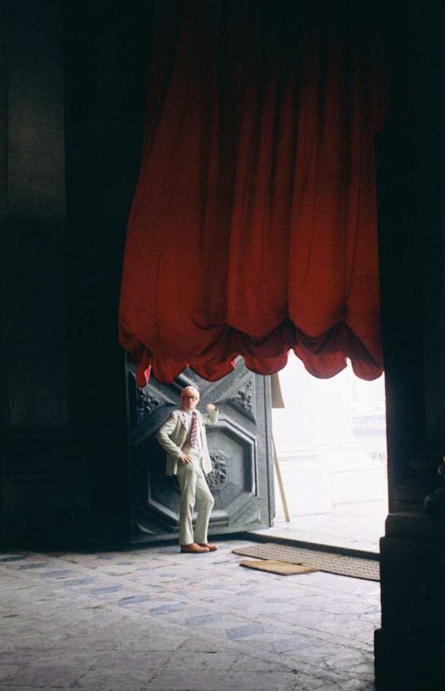 Peter Schlesinger | David Hockney at Museo Correr, Venice, 1970