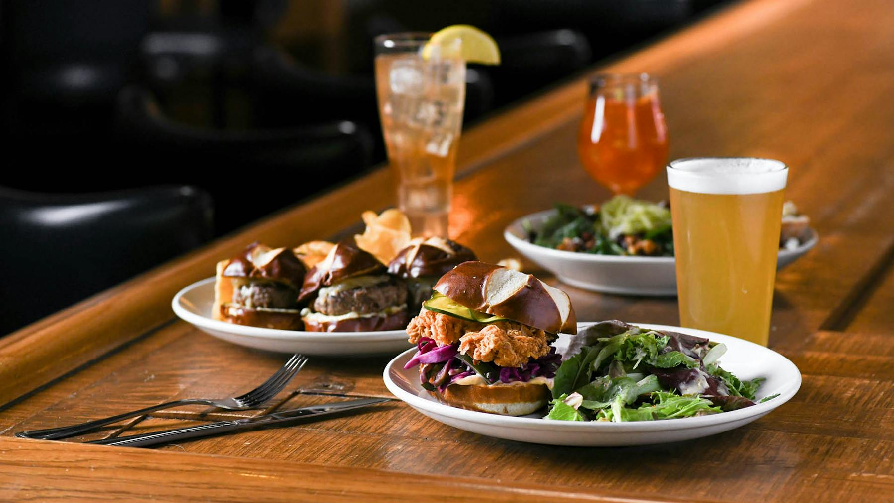 The Coopers Tavern, a craft beer bar serving rustic fare on Madison's Capitol Square