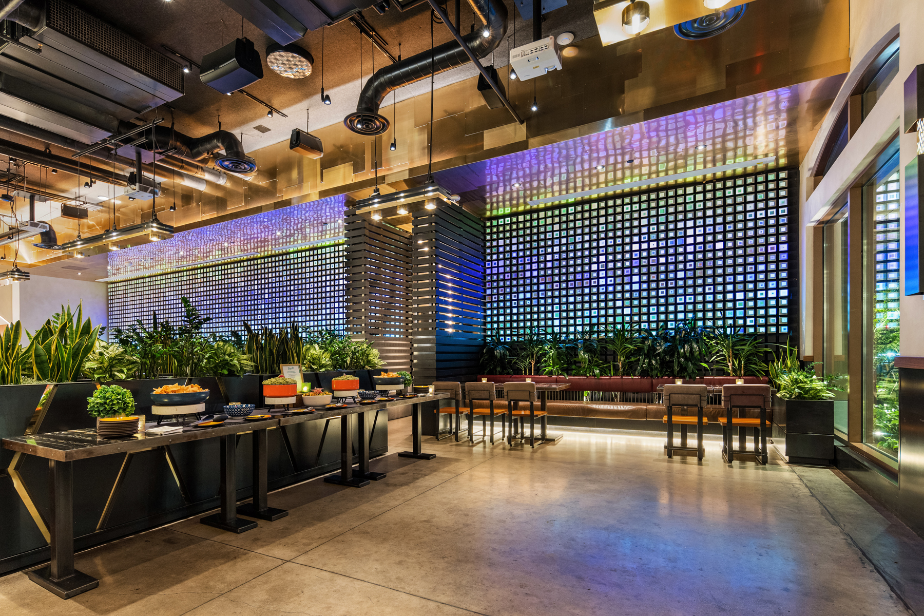 a store inside of a building